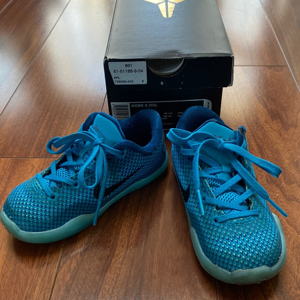 Blue Lagoon Kobe Bryant Sneakers